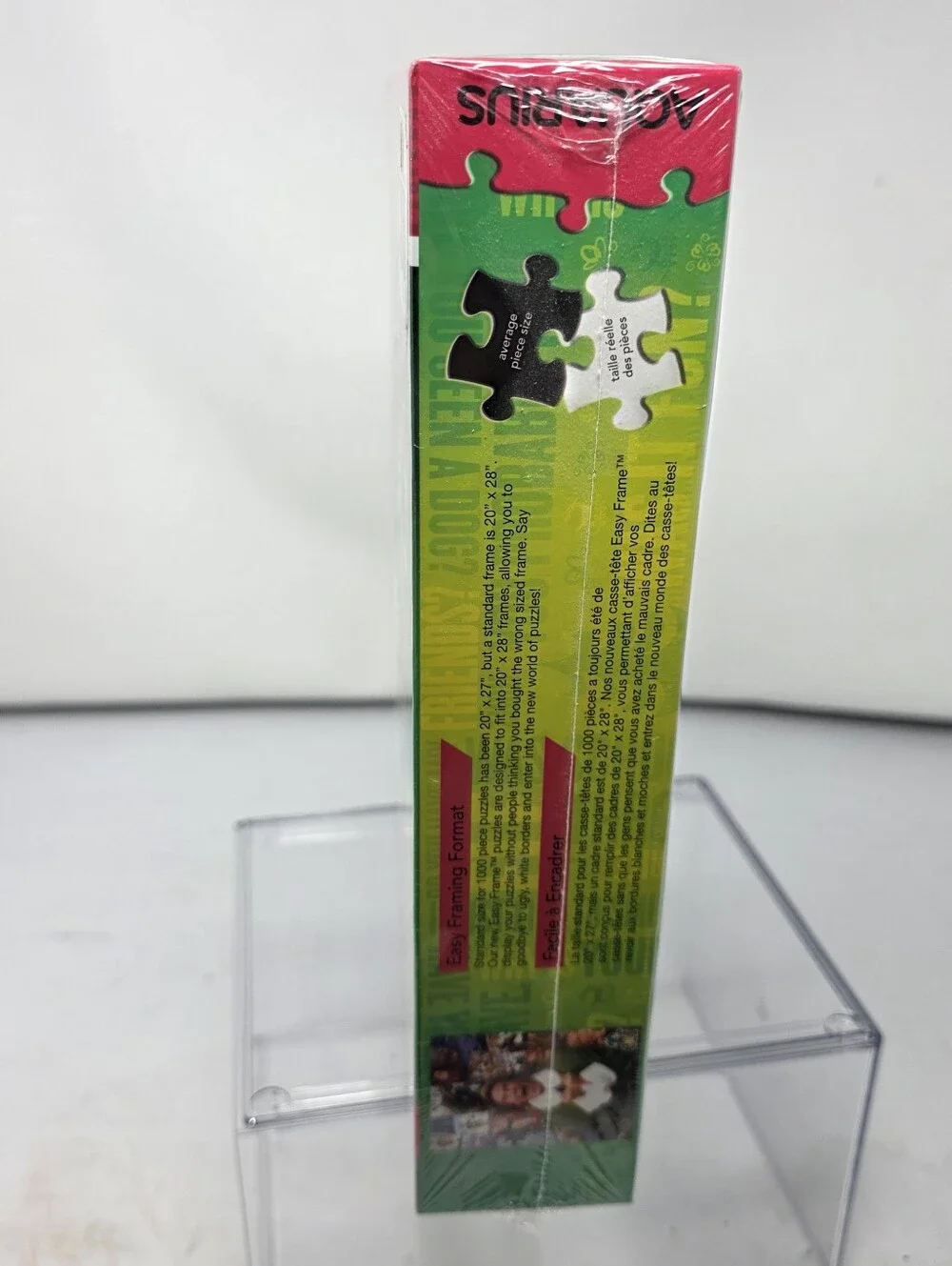 New! Aquarius Elf The Film Collage 1000pc Puzzle - Christmas Holiday